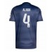 Maillot de foot Real Madrid David Alaba #4 Extérieur vêtements 2025-26 Manches Courtes